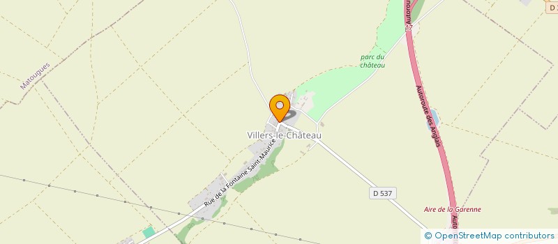 localisation de l'entreprise MONSIEUR PATRICK SCALL  VILLERS-LE-CHATEAU