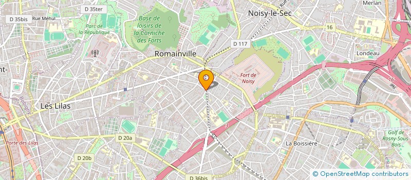 localisation de l'entreprise MONSIEUR PATRICK SCEMAMA à ROMAINVILLE