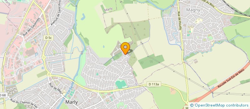 localisation de l'entreprise MONSIEUR PATRICK SCHAAB  MARLY