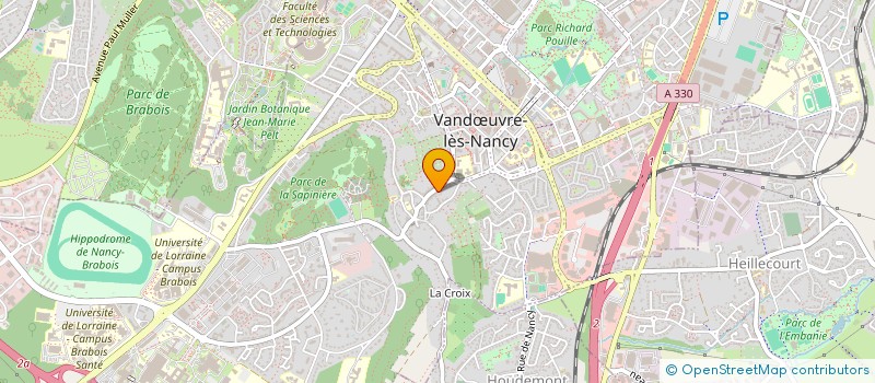 localisation de l'entreprise MONSIEUR PATRICK SCHAFF  VANDUVRE-LES-NANCY