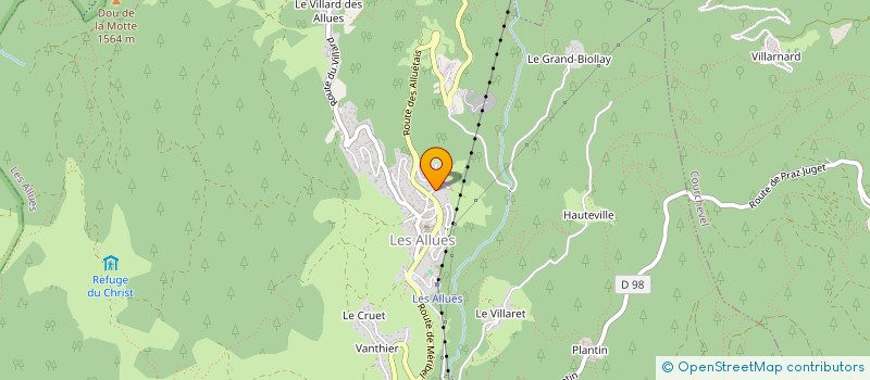 localisation de l'entreprise MONSIEUR PATRICK SCHAMASCH à LES ALLUES