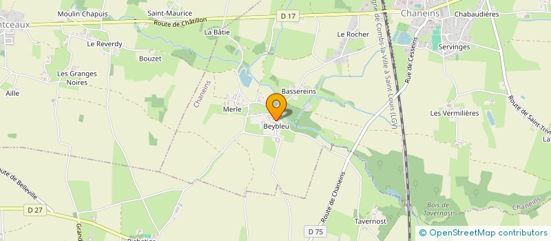 localisation de l'entreprise MONSIEUR PATRICK SCHIED  CHANEINS