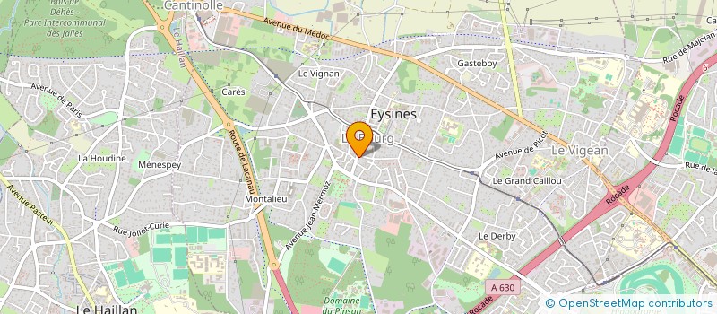 localisation de l'entreprise MONSIEUR PATRICK SCHIESARI  SAINT-MEDARD-EN-JALLES