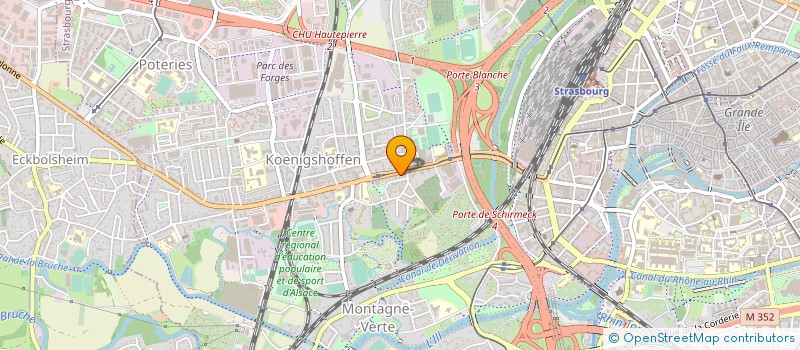 localisation de l'entreprise MONSIEUR PATRICK SCHLOSSER à STRASBOURG