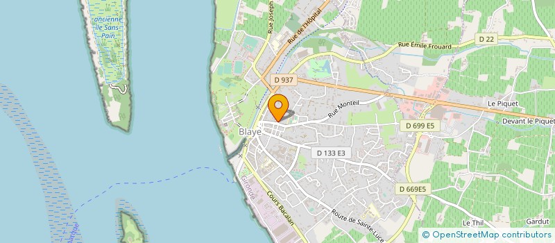 localisation de l'entreprise MONSIEUR PATRICK SCHMAUCH à BLAYE