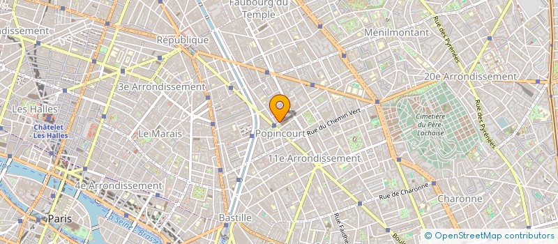 localisation de l'entreprise MONSIEUR PATRICK SCHNEIDER  PARIS