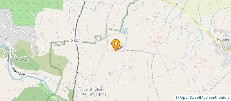 localisation de l'entreprise MONSIEUR PATRICK SCHURMANN  SAINT-JULIEN-DE-CASSAGNAS