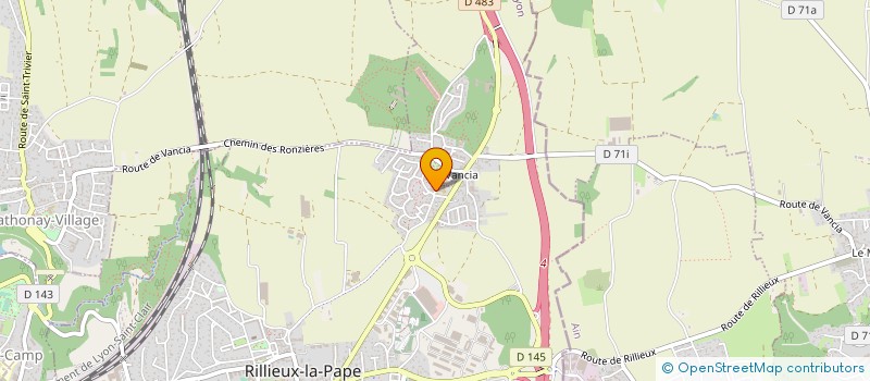 localisation de l'entreprise MONSIEUR PATRICK SCHWALLER  RILLIEUX-LA-PAPE