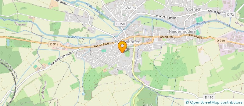 localisation de l'entreprise MONSIEUR PATRICK SCHWARTZ  VAL-DE-MODER