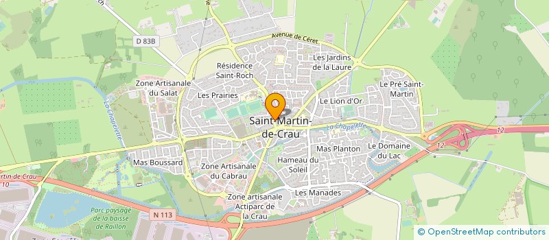 localisation de l'entreprise MONSIEUR PATRICK SCOMA à SAINT-MARTIN-DE-CRAU