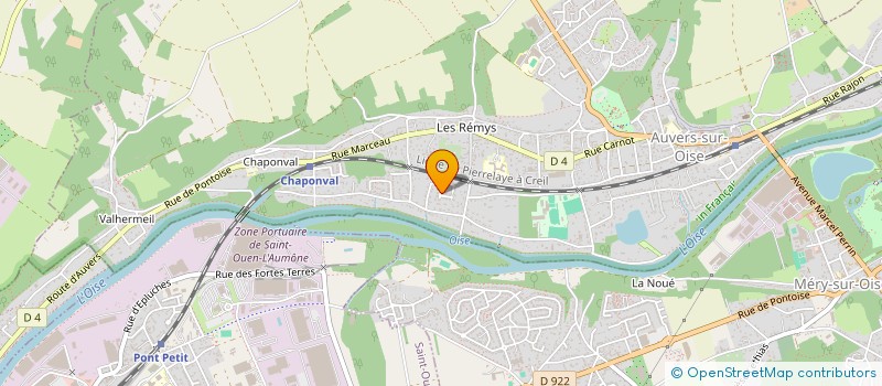 localisation de l'entreprise MONSIEUR PATRICK SCOUARNEC à AUVERS-SUR-OISE