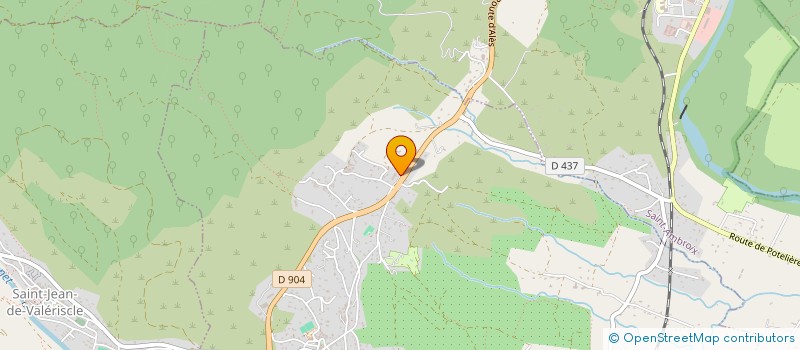 localisation de l'entreprise MONSIEUR PATRICK SEBASTI  LES MAGES