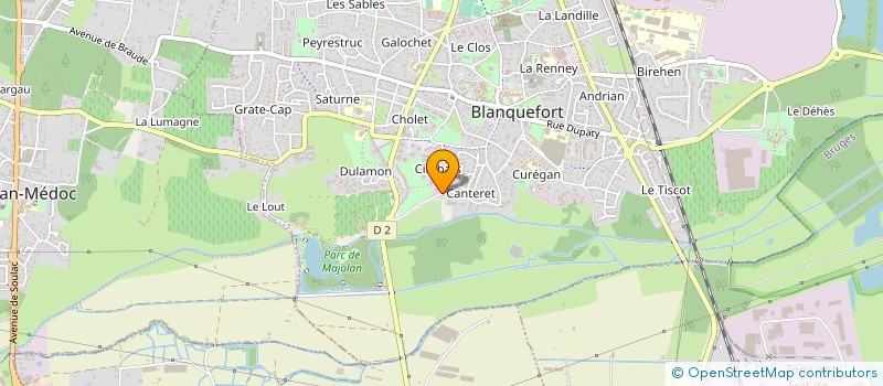 localisation de l'entreprise MONSIEUR PATRICK SEGAS à BLANQUEFORT