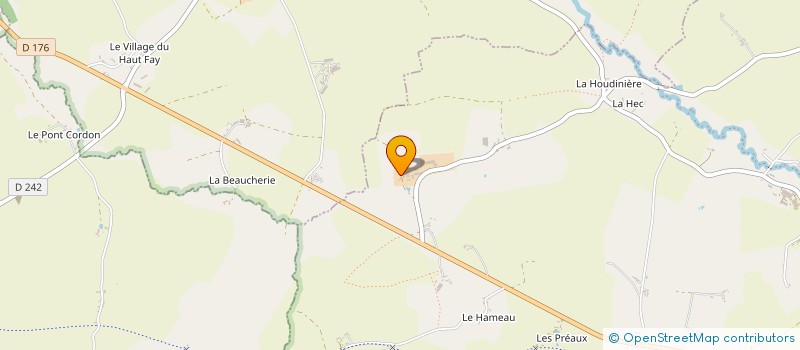 localisation de l'entreprise MONSIEUR PATRICK SEGEON  LIGNIERES-ORGERES