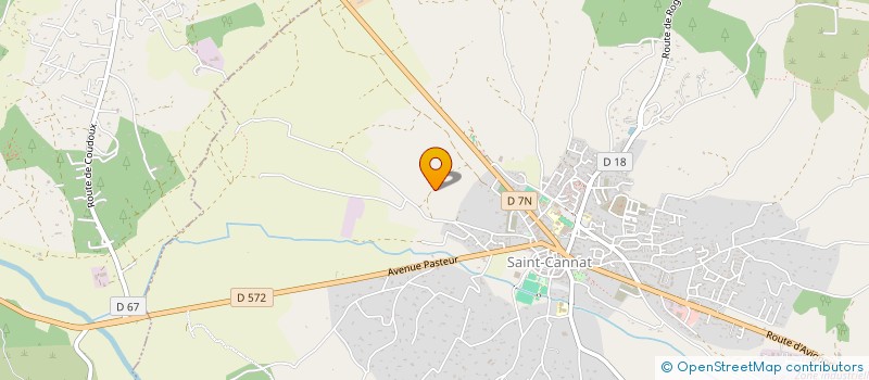 localisation de l'entreprise MONSIEUR PATRICK SEGOND  SAINT-CANNAT