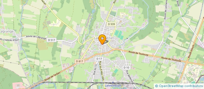 localisation de l'entreprise MONSIEUR PATRICK SEGU à LANNEMEZAN