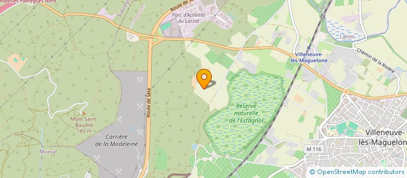 localisation de l'entreprise MONSIEUR PATRICK SEGUI  VILLENEUVE-LES-MAGUELONE