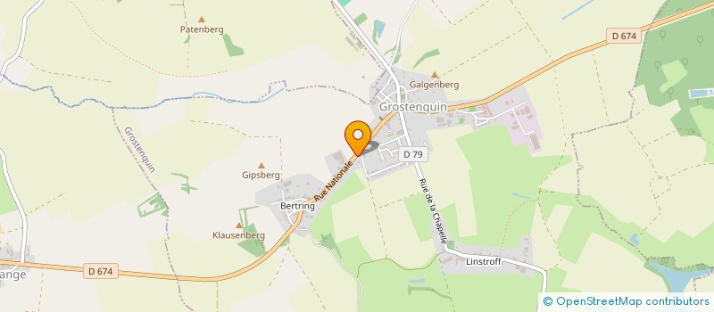 localisation de l'entreprise MONSIEUR PATRICK SEICHEPINE  GROSTENQUIN