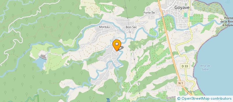 localisation de l'entreprise MONSIEUR PATRICK SEIGNOURET  GOYAVE