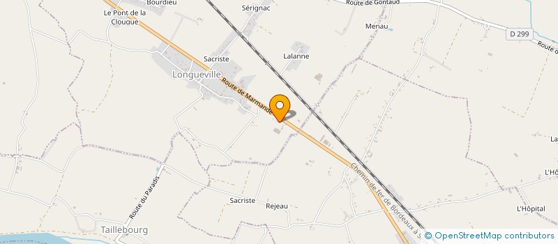 localisation de l'entreprise MONSIEUR PATRICK SELVA  FAUGUEROLLES