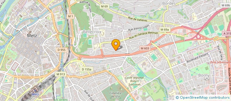 localisation de l'entreprise MONSIEUR PATRICK SERAFINO à METZ