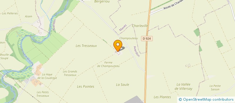 localisation de l'entreprise MONSIEUR PATRICK SERGENT  FOSSE