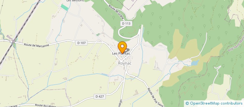 localisation de l'entreprise MONSIEUR PATRICK SERNA  ROYNAC