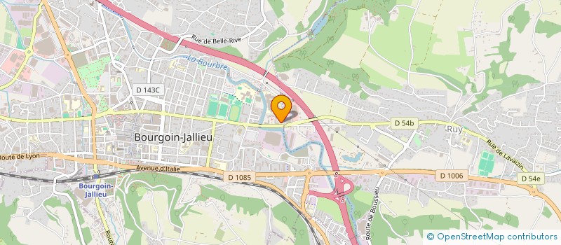 localisation de l'entreprise MONSIEUR PATRICK SERREAU  BOURGOIN-JALLIEU