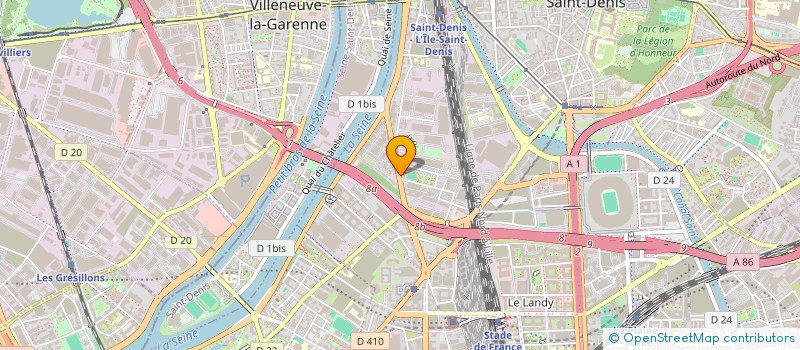 localisation de l'entreprise MONSIEUR PATRICK SERVIERE  SAINT-DENIS