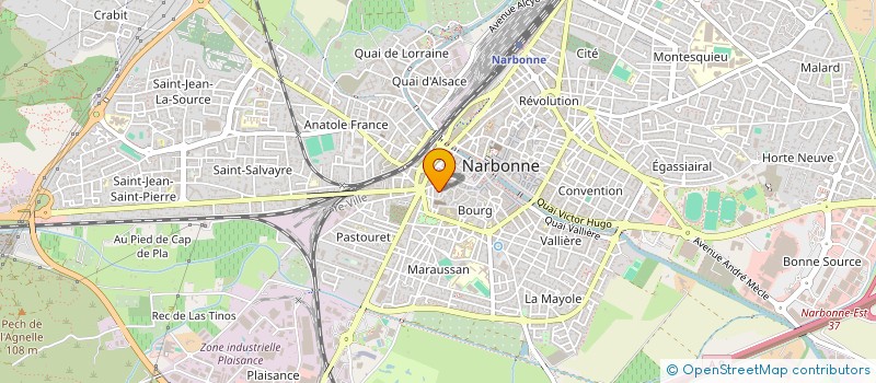 localisation de l'entreprise MONSIEUR PATRICK SERVIOLE à NARBONNE