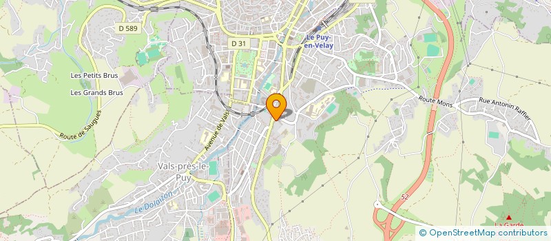 localisation de l'entreprise MONSIEUR PATRICK SEULIN  LE PUY-EN-VELAY