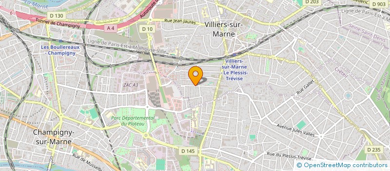 localisation de l'entreprise MONSIEUR PATRICK SEUMEN TONOU  VILLIERS-SUR-MARNE