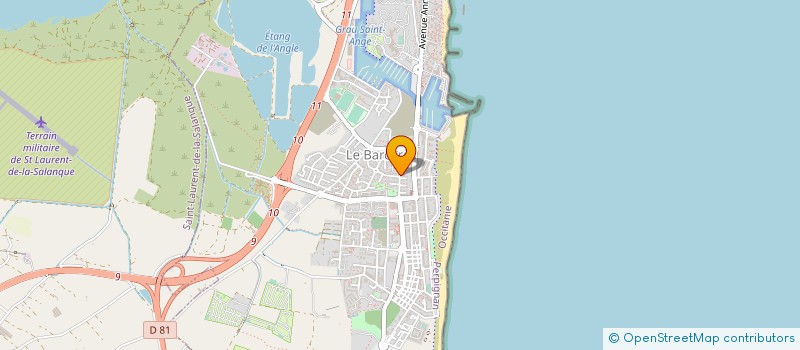 localisation de l'entreprise MONSIEUR PATRICK SEVIGNE  LE BARCARES