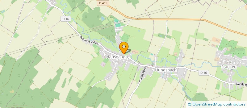 localisation de l'entreprise MONSIEUR PATRICK SEYLLER  HAUSGAUEN