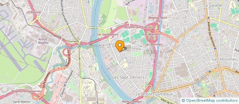 localisation de l'entreprise MONSIEUR PATRICK SIBIETA à TOULOUSE