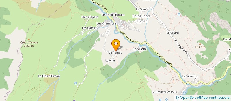 localisation de l'entreprise MONSIEUR PATRICK SIBUE à SAINT JEAN D'ARVES