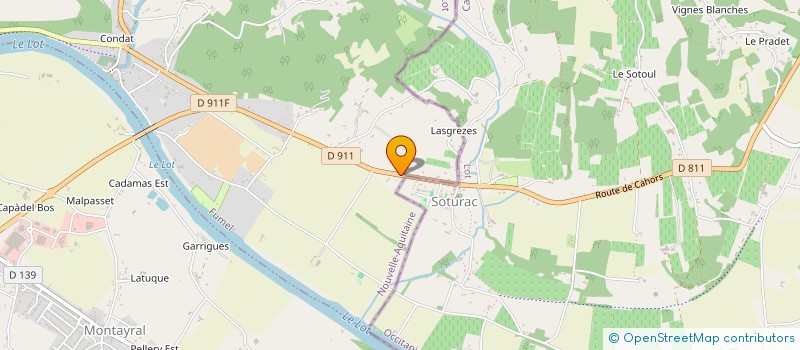 localisation de l'entreprise MONSIEUR PATRICK SIGNORI  FUMEL