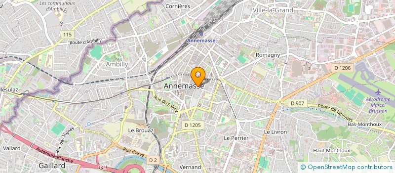 localisation de l'entreprise MONSIEUR PATRICK SILLARD à ANNEMASSE