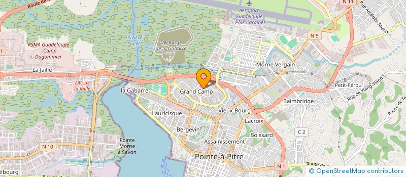 localisation de l'entreprise MONSIEUR PATRICK SILVESTRE à LES ABYMES