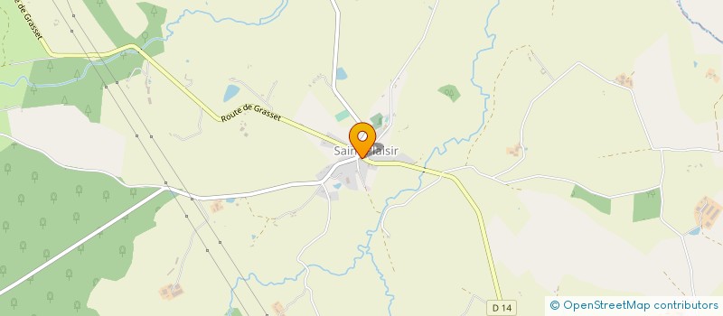 localisation de l'entreprise MONSIEUR PATRICK SIMON  SAINT-PLAISIR