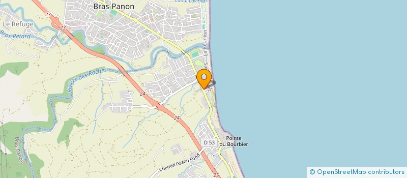 localisation de l'entreprise MONSIEUR PATRICK SINAMOUNY  SAINT-BENOIT