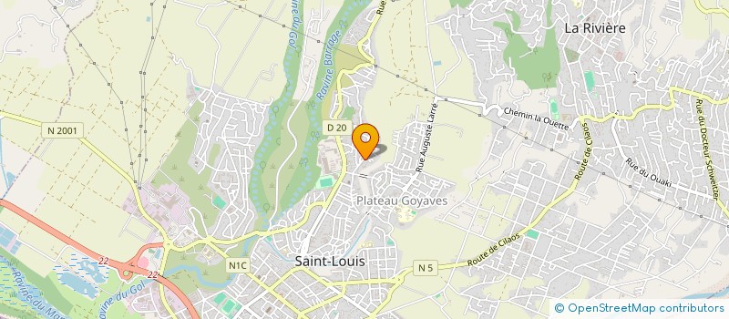 localisation de l'entreprise MONSIEUR PATRICK SINAPAYEN à SAINT-LOUIS
