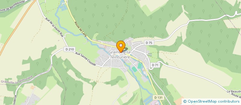 localisation de l'entreprise MONSIEUR PATRICK SIOUR à GRAINVILLE-LA-TEINTURIERE
