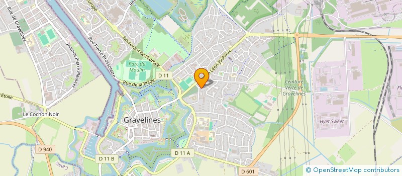 localisation de l'entreprise MONSIEUR PATRICK SOCKEEL  GRAVELINES