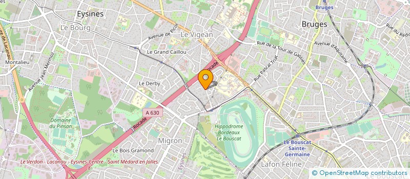 localisation de l'entreprise MONSIEUR PATRICK SOLE  EYSINES