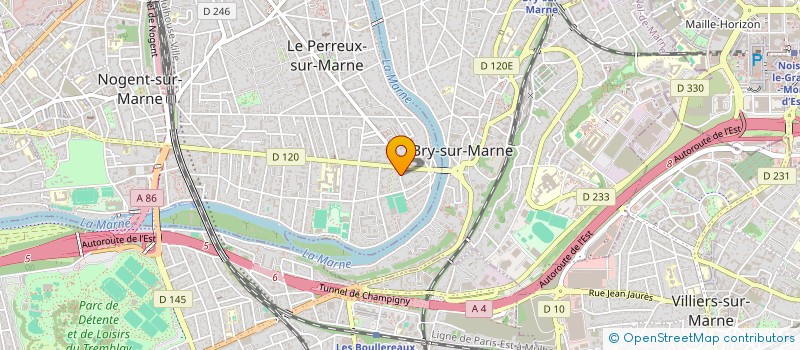 localisation de l'entreprise MONSIEUR PATRICK SOLE à LE PERREUX-SUR-MARNE