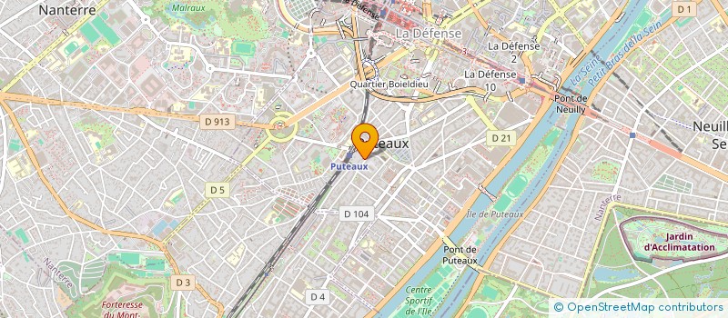 localisation de l'entreprise MONSIEUR PATRICK SORDOILLET  PUTEAUX