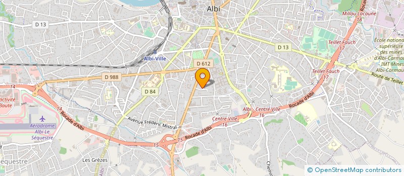 localisation de l'entreprise MONSIEUR PATRICK SORIA à ALBI