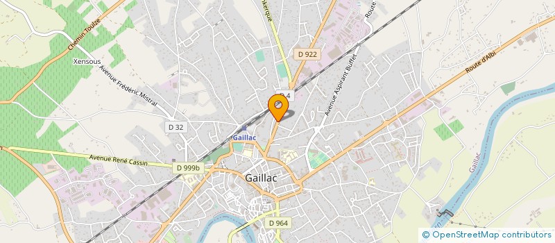 localisation de l'entreprise MONSIEUR PATRICK SORRE à GAILLAC