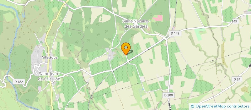localisation de l'entreprise MONSIEUR PATRICK SOUCHON à SAINT-NAZAIRE-DES-GARDIES